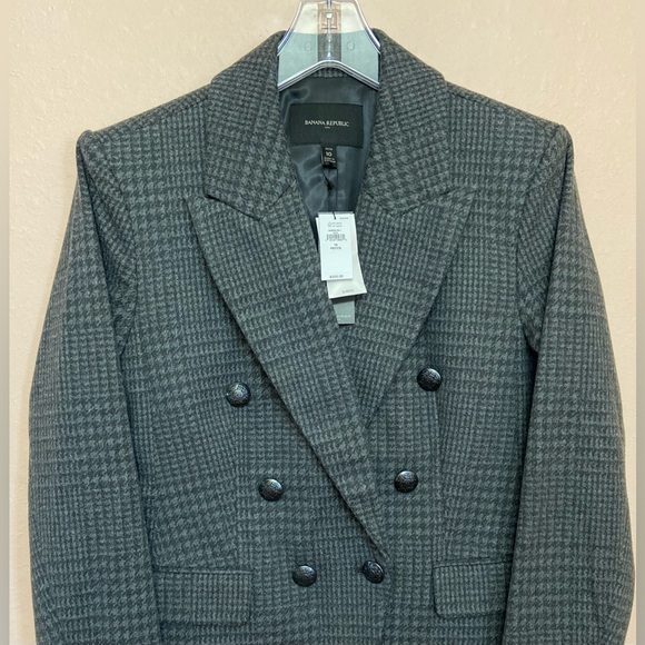 Banana Republic Factory Plaid Icon Blazer - Picture 5 of 9